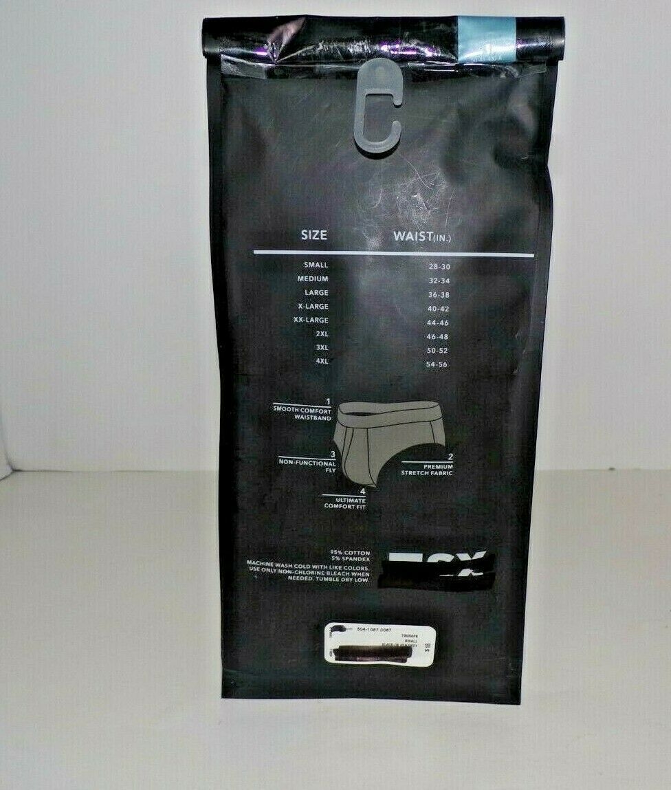 New MSX by Michael Strahan 2 Pair of Men's Low Rise Briefs Size S