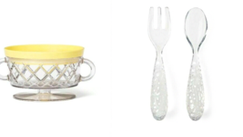 Philippe Starck for Target Baby Bowl Dish &amp; Spoon Fork Set RARE Sold Out... - $47.95