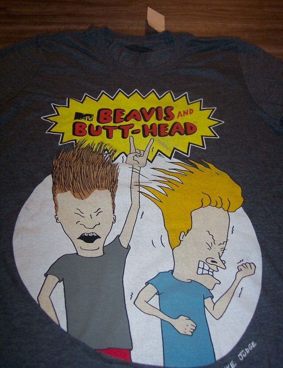 beavis and butthead band shirts