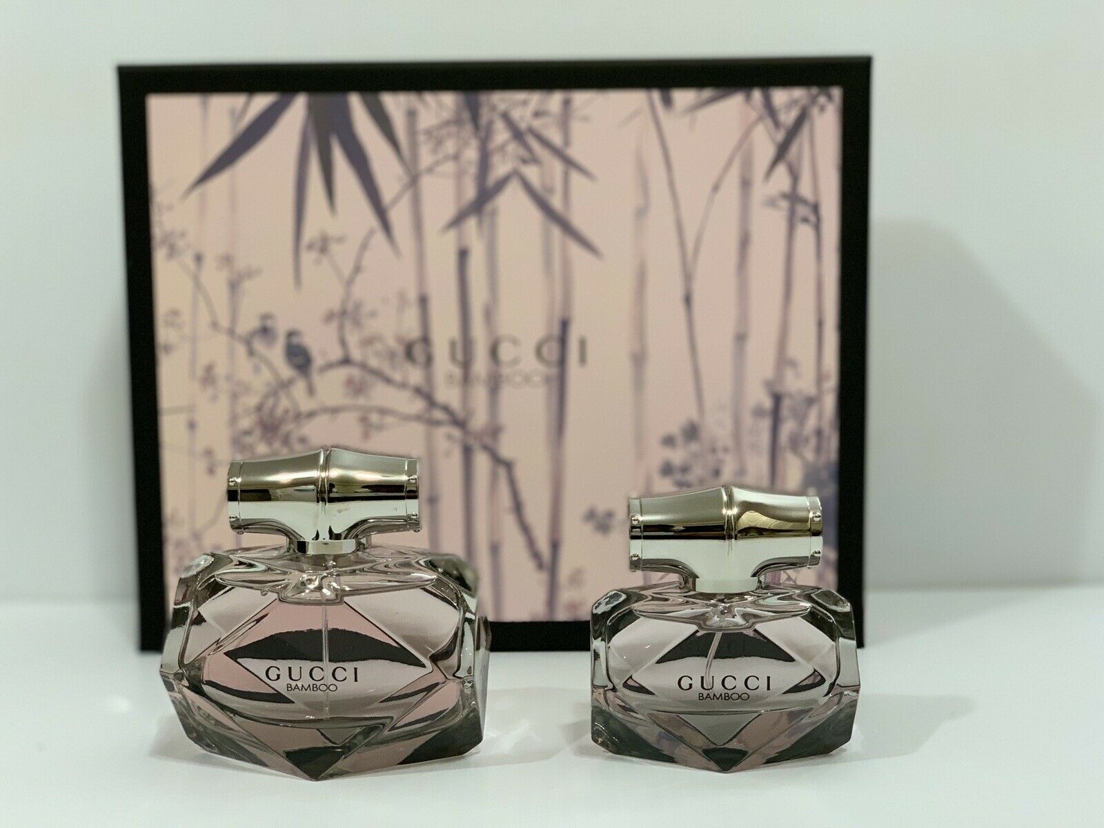 Aaaaaaaaagucci bamboo perfume gift 2 pcs set