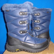 UGG Australia Women's Blue LORIEN Waterproof Boots Size US 7, EU 38 NEW 1003353 - $89.09