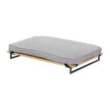 Hassan Large Elevated Dog Bed with Platform and Metal Frame Plus Washable  - $135.99