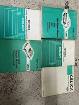 1986 Toyota Celica Service Repair Shop Manual Set EWD Features & Supplement Body - $138.55