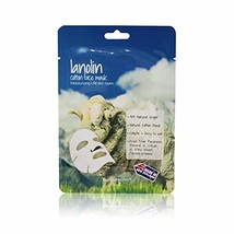 New Zealand Natural Cotton Face Mask with Placenta, Collagen, Lanolin, M... - $5.99