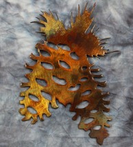 Pine Cone Pair - Metal Wall Art - Copper and Bronzed Plated 7" x 5" - $16.20