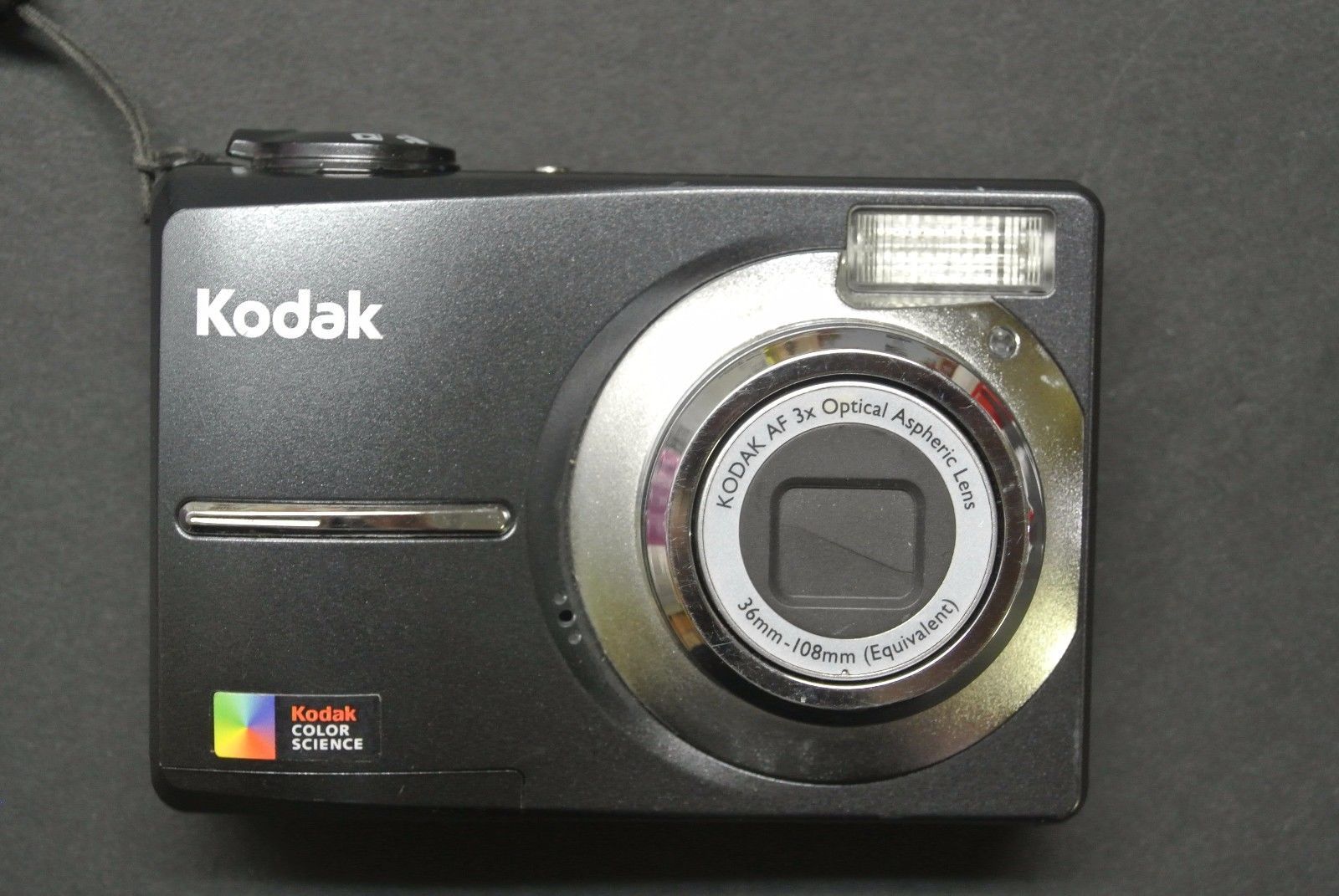 Kodak EasyShare C613 6.2MP 2.4''Screen 3x Zoom Digital Camera BLACK ...