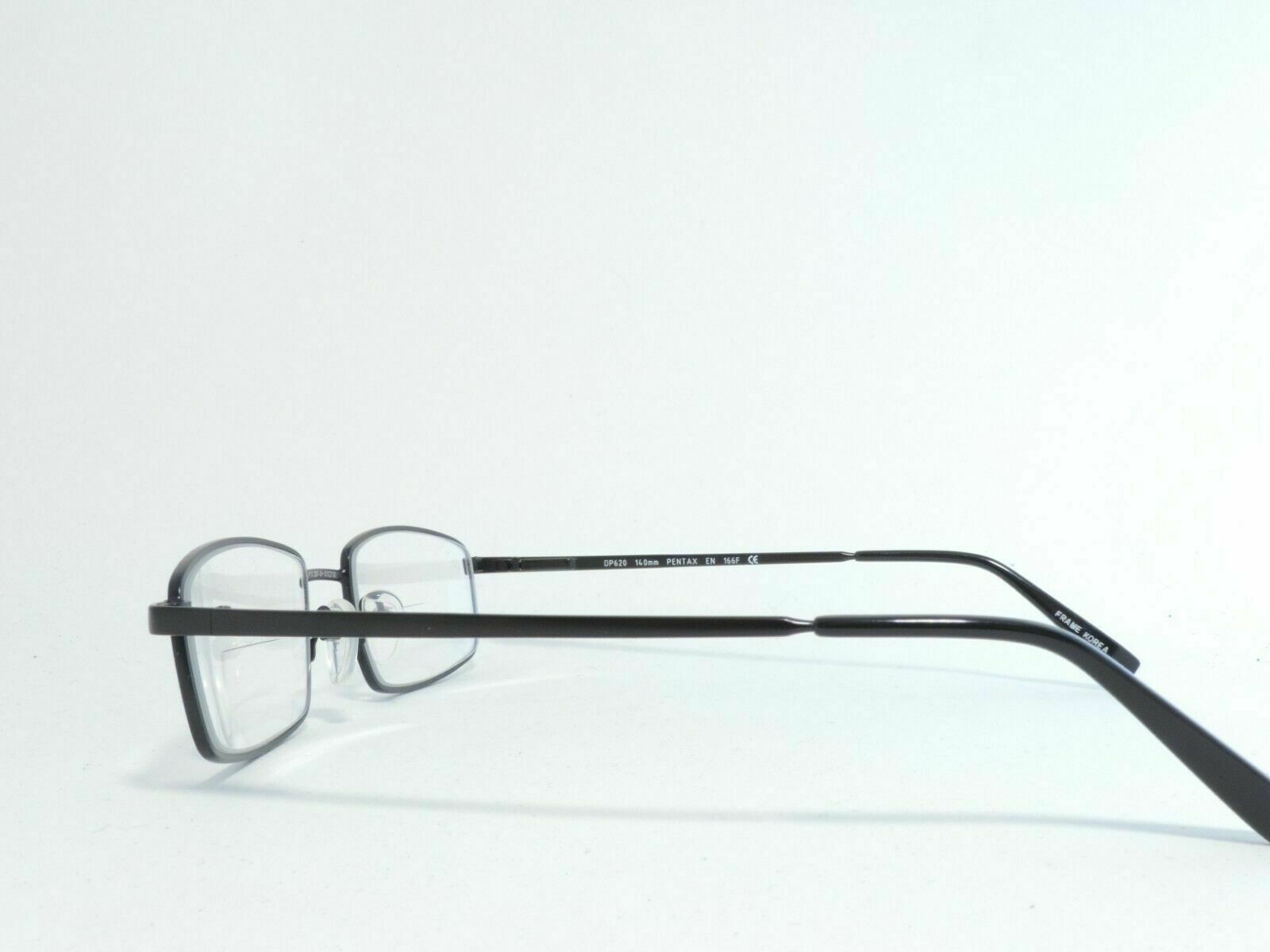 PENTAX DP620 FULL RIM METAL SAFETY EYEGLASS FRAMES Z872+ BROWN 5318