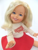 Vintage Tomy Cheerleader Kimberly Doll 17&quot; 1983 Like Hasbro My Beautiful... - $22.00