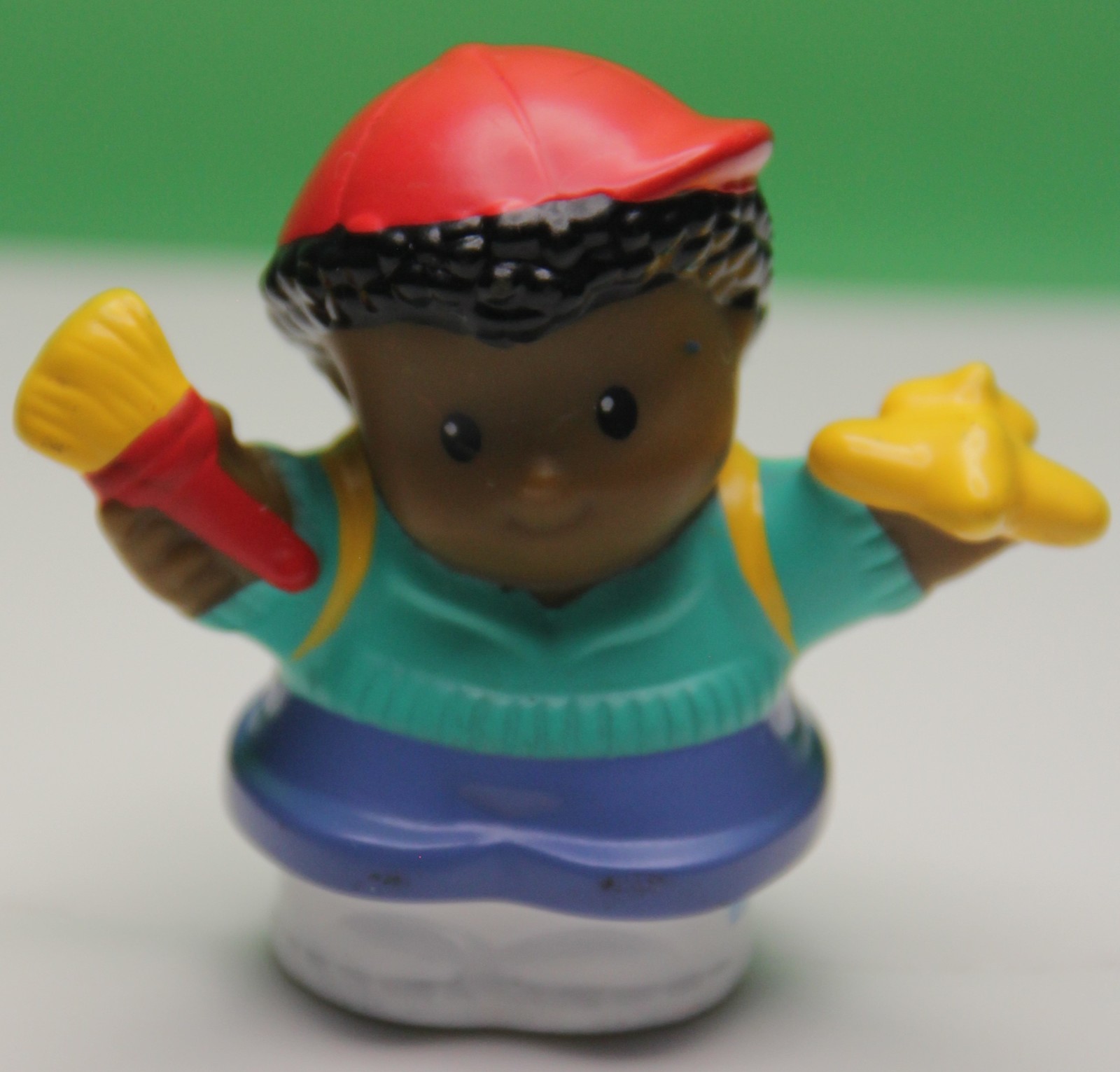 Fisher Price Little Michael With Plane & Paint Brush Figure 2005