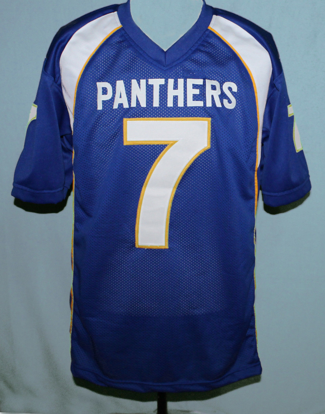 MATT SARACEN 7 FRIDAY NIGHT LIGHTS JERSEY BLUE AUTHORIZED SEWN NEW ANY