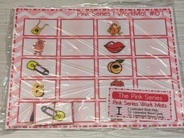 The Pink Series - Vowel A Work Mats (40 cards-4 Laminated WorkMats) Mont... - $27.11