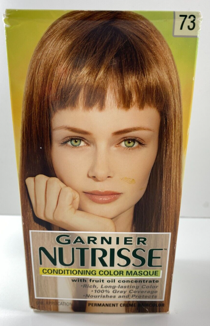 Garnier Nutrisse Color Masque Creme Kit 73 Dark Golden Blonde Honey Dip