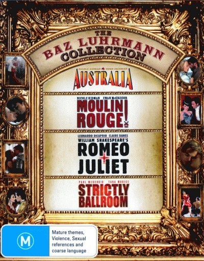 Moulin Rouge / Romeo & Juliet / Strictly Ballroom Blu-ray | Region B