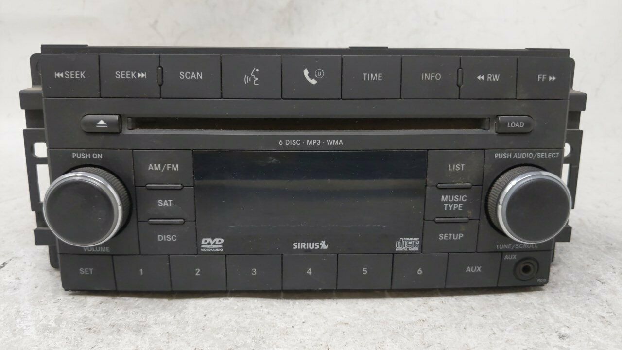 20092010 Jeep Patriot Am Fm Cd Player Radio Receiver 54500 Dash Parts