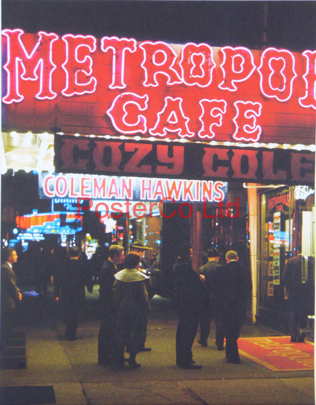 Metropole Cafe - Jazz Club in New York - Framed Picture - 16