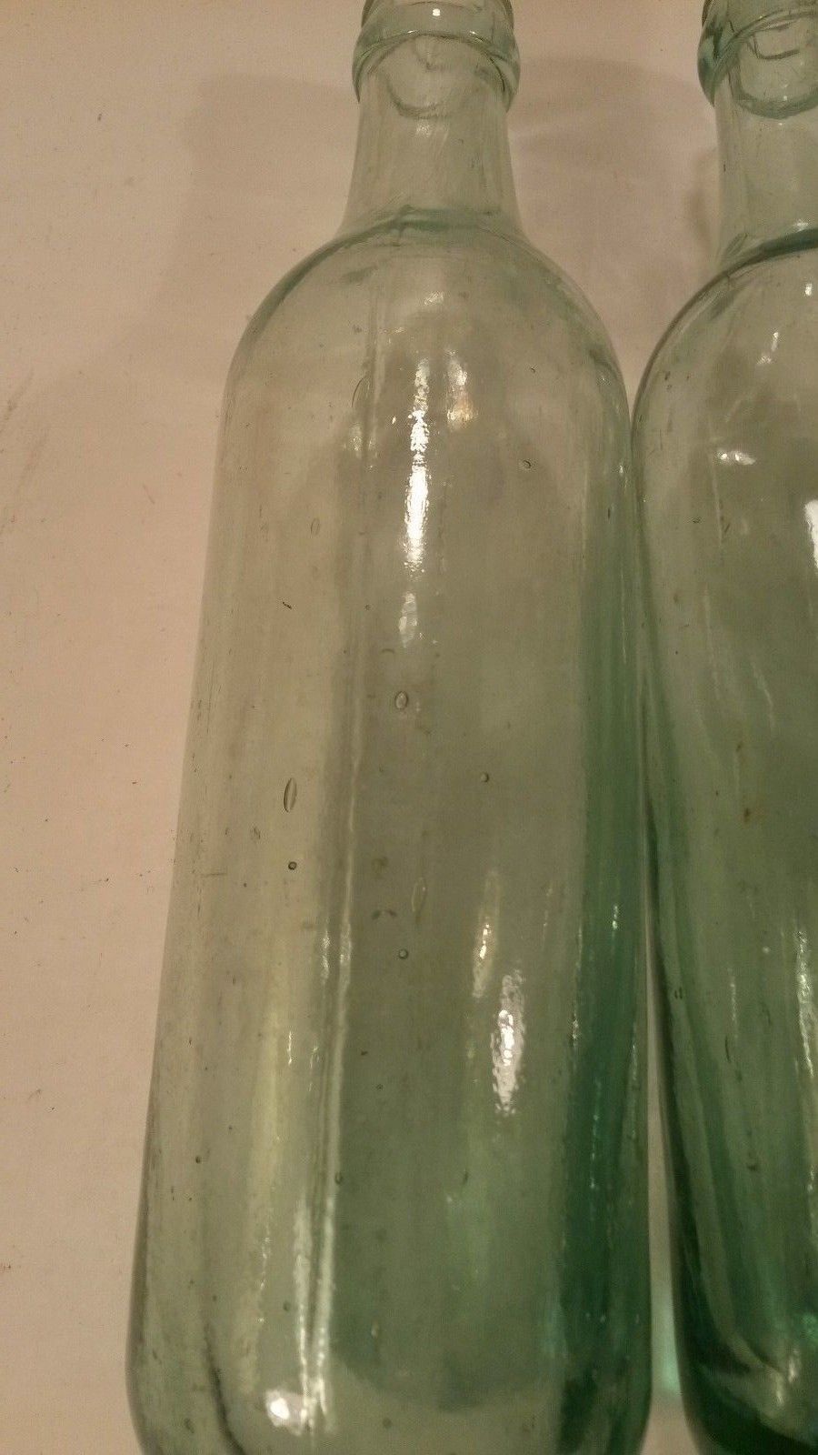 Vintage Set Of 4 Round Bottom Glass Green And 50 Similar Items 6174