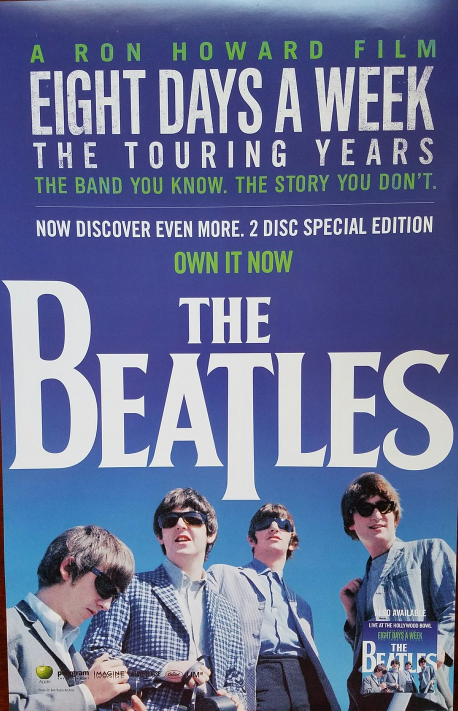 2016 The Beatles: Eight Days A Week - The Touring Years