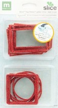 Making Memories Slice Tag Maker Glitter Rims, Red Rouge - $4.79