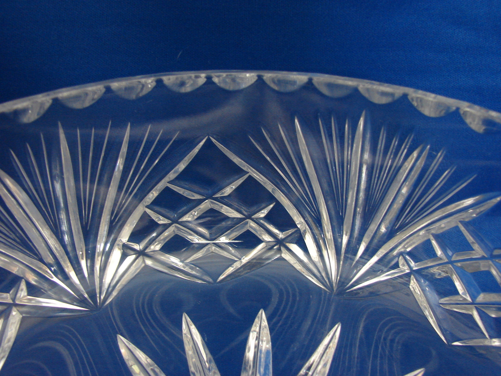 Elegant Gorham Crystal CherrywoodClear Round Bowl 7 5/8 inches Crystal