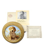 Caught in the Act The Golden Retriever 1987 Knowles Collector Plate Lynn... - $24.97
