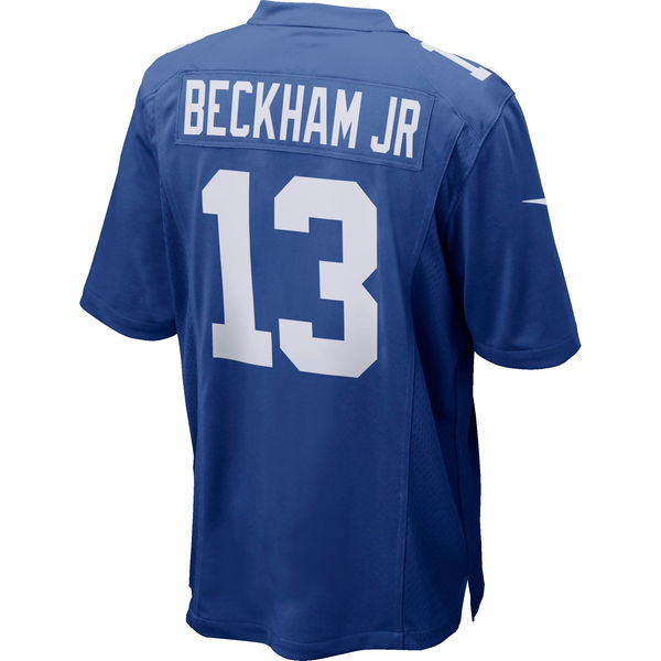 Odell Beckham Jr New York Giants Blue NFLFootball Men Jersey - Men