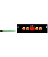 Timer Overlay 4 Button with Ribbon Cable ESB Tanning Bed Repair Parts Av... - $46.00