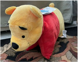 Disney Parks Winnie the Pooh Pillow Plush Doll NEW WITH TAGS RETIRED NLA image 1