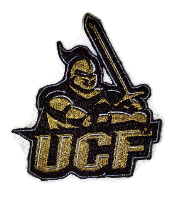Central Florida Golden Knights Logo Iron On Patch
