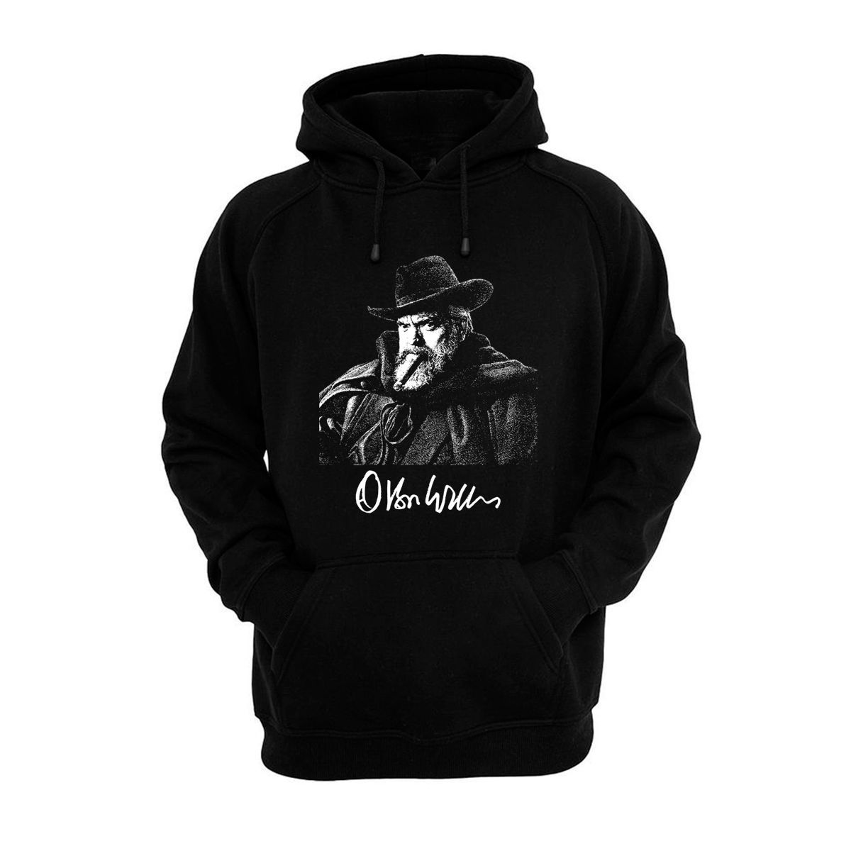 Orson Welles - Hand Screened, Pre-shrunk, Cotton blend pullover hoodie