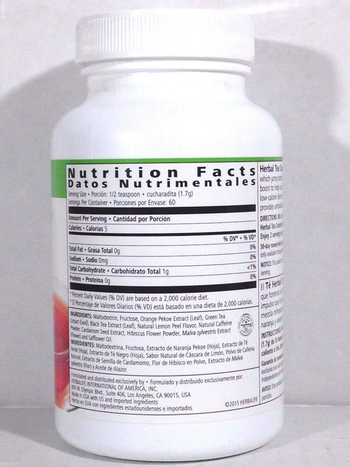 Herbalife Green Tea 1.69 Oz. Pomegranate Dietary Supplements