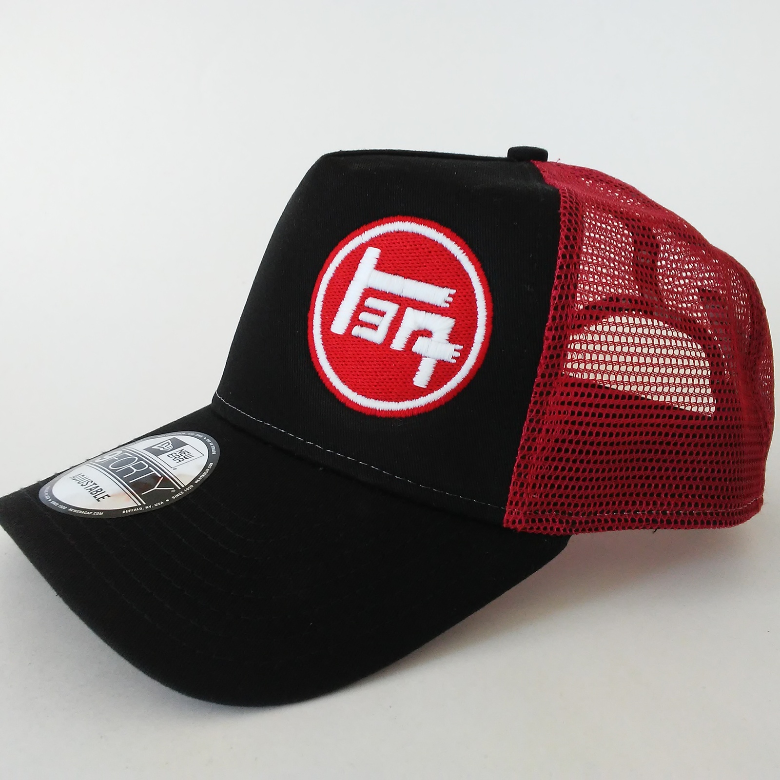 New Era 9forty TACOMA TEQ TOYOTA VINTAGE BLACK RED TRUCKER HAT CAP ...