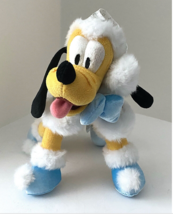 Walt Disney World Dreaming of a Holiday 2007 Pluto Plush Doll NEW