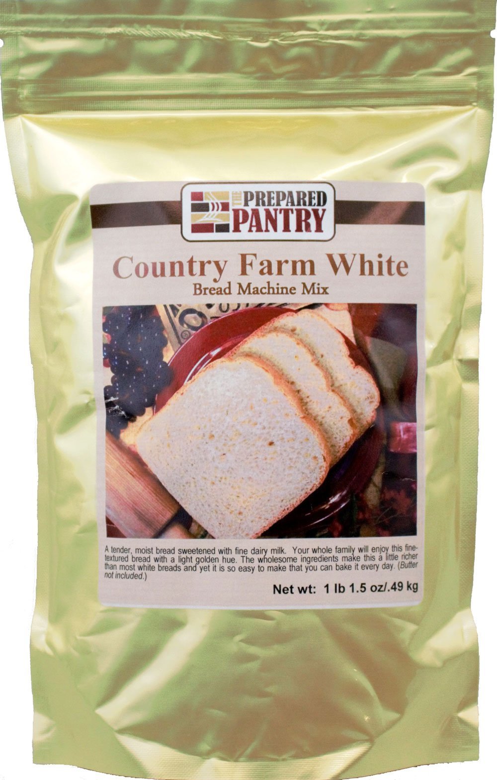 The Prepared Pantry Country Farm White Bread Machine Mix, 70 Ounce Bread Machines