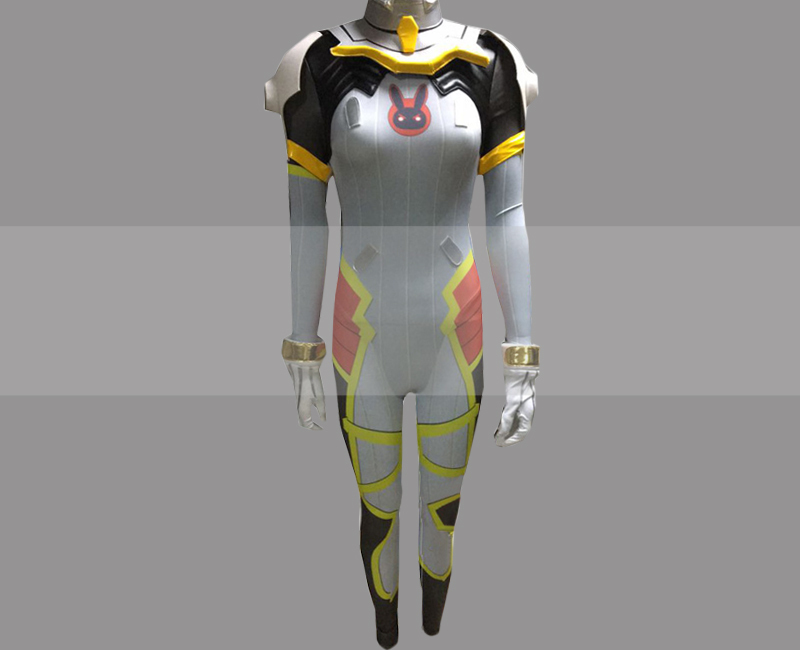 Overwatch D Va Carbon Fiber Skin Cosplay Costume For Sale