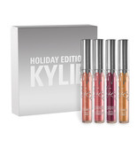 Kylie Cosmetics,  Full Size 4 Piece Holiday Kit Matte Liquid Lipsticks &amp;... - $66.05