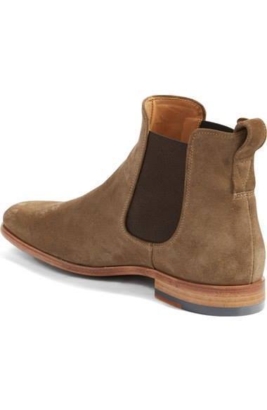 beige chelsea boots