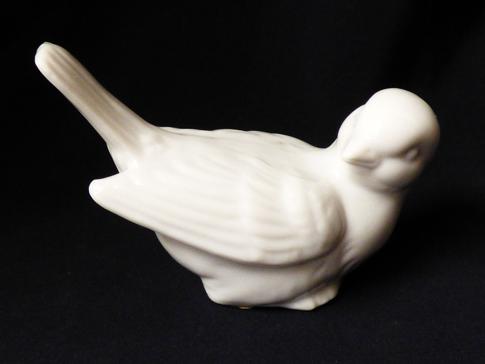 VTG OMC Japan White Porcelain Bird Figurine Other