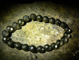 SIBERIAN GOLDEN PRINCE CHIEF SHAMAN Wealth Healing Bracelet izida haunted  - $343.00