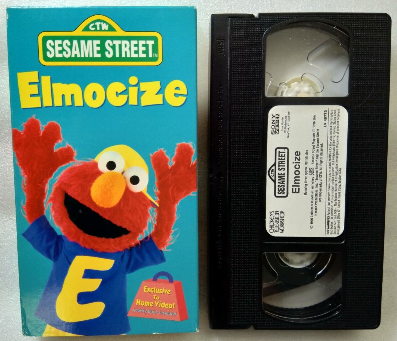 VHS Sesame Street - Elmocize (VHS, 1996) and 20 similar items