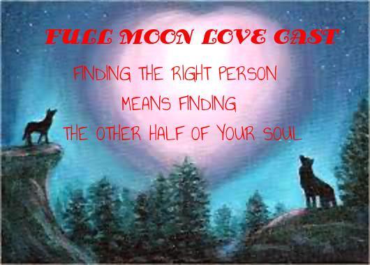 Primary image for A Full Moon Love Spell. to attract love into your life, love spell ebay