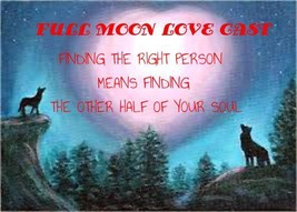 A Full Moon Love Spell. to attract love into your life, love spell ebay - $19.97