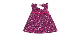 GYMBOREE Infant Girls Dress Size 6 - 12 mo w/Booties Fuchsia Black Gold $36    - $13.30