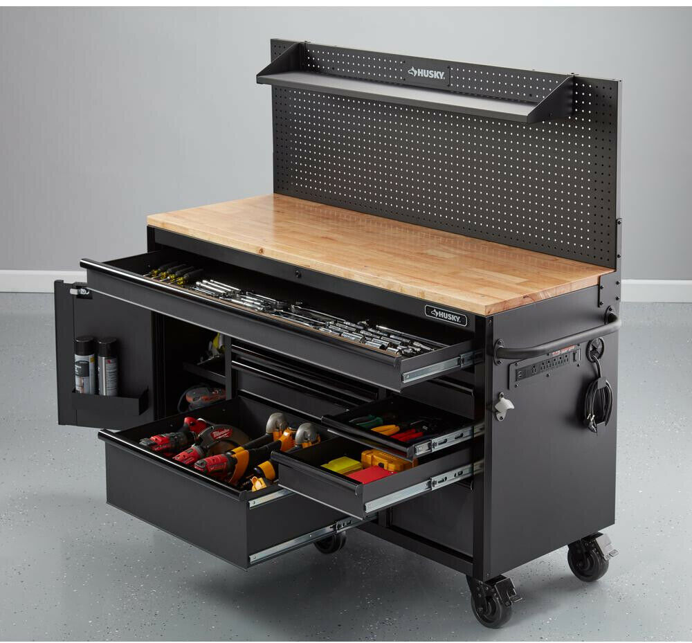 Workbench With Tool Storage