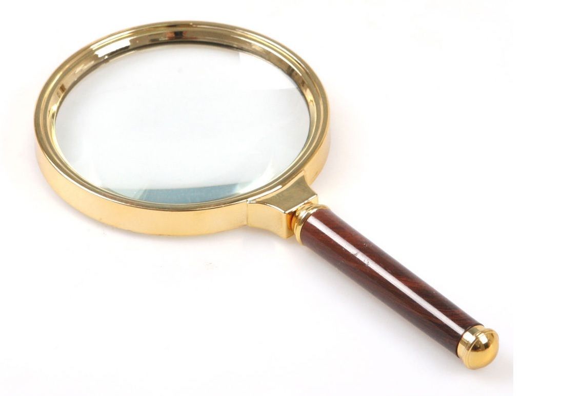 Handheld 10X Magnifier Magnifying Glass Loupe - 90mm - Reading Jewelry ...