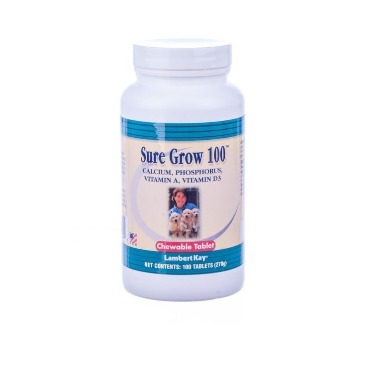 Sure Grow 100 for Puppies & Dogs - 100 count Chewable Tablet - Secret is out!