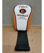 Tito&#39;s Handmade Vodka Orange White Black Golf Club Driver Headcover Cove... - $45.95