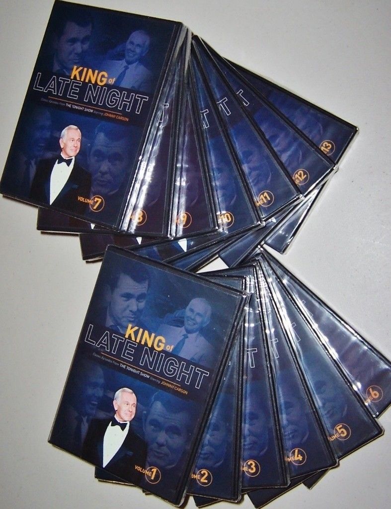 Primary image for Tonight Show Johnny Carson 13 DVD King of Late Night Collection BRAND NEW SEALED