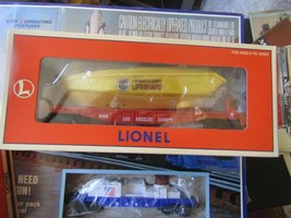 LIONEL 0&#39;SCALE 6-16970 -  L.A. COUNTY FLATCAR WITH BATTERY OPERATED BOAT... - $24.95
