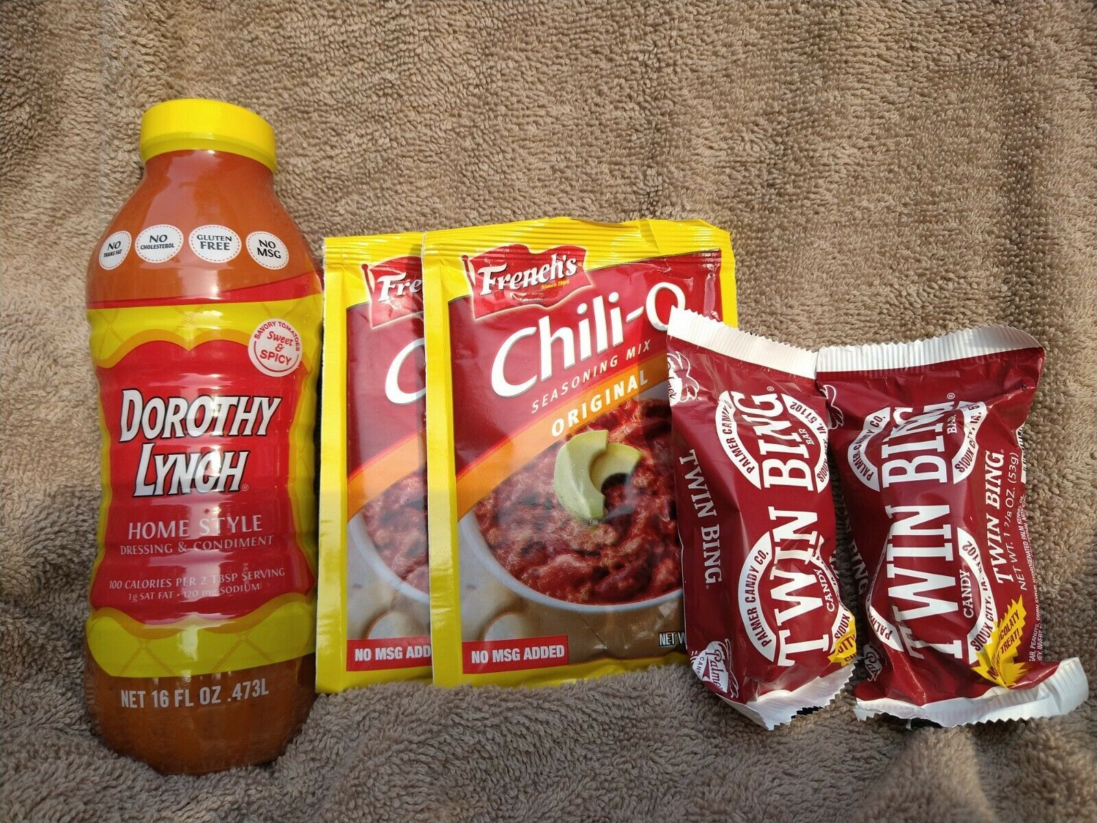 French's ChiliO Seasoning Mix Original, Dorothy Lynch, Twin Bing Mixes