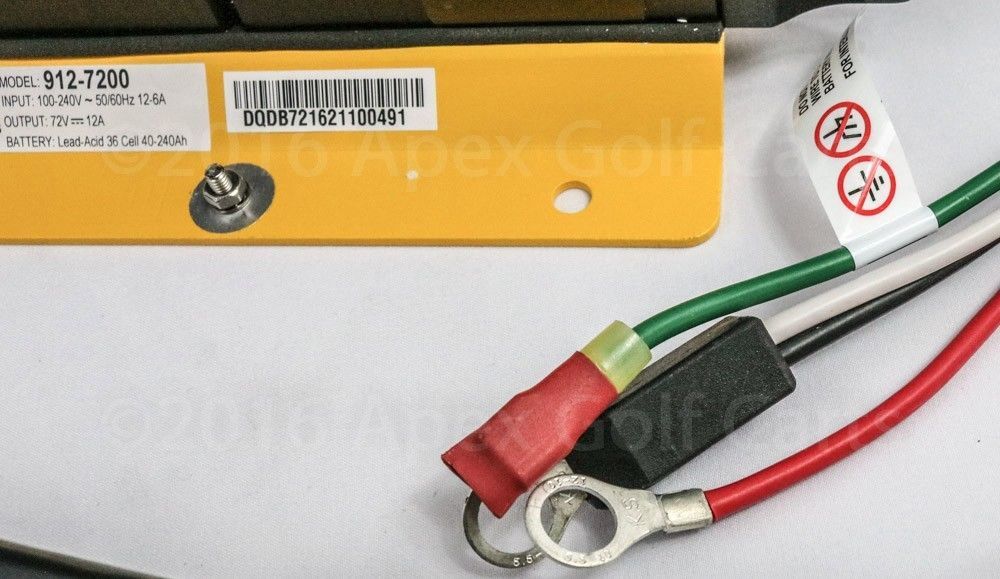 Delta Q QuiQ Replacement Charger 72 volt / 12 amp Polaris Gem Car 912